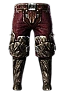 Formidable Solael-Sect Legguards of Attack