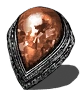 Red Tearstone Ring