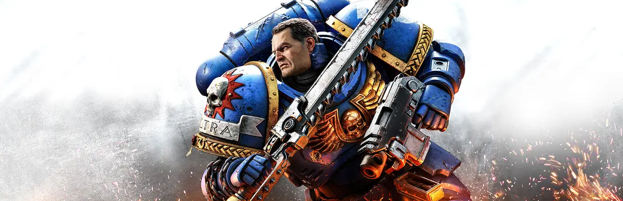 Warhammer 40,000: Space Marine 2 key art