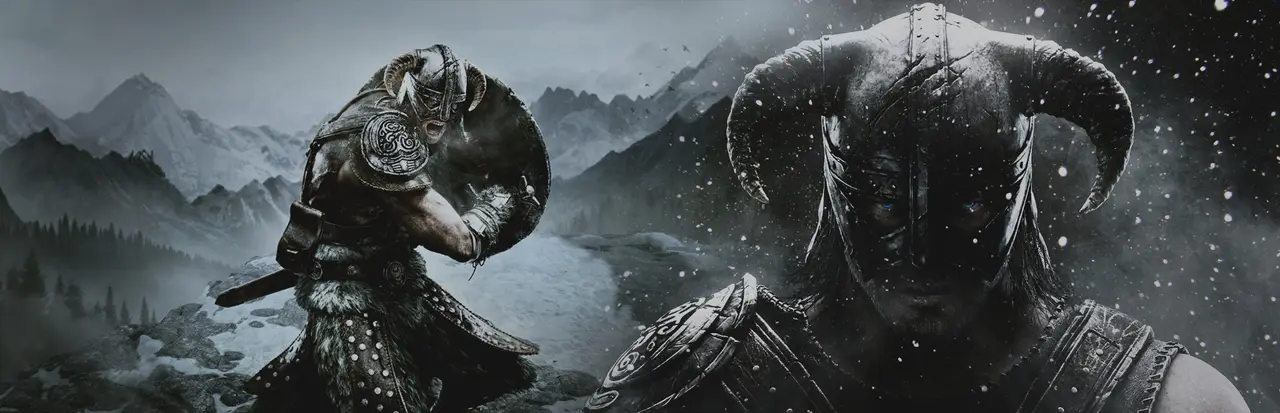The Elder Scrolls V: Skyrim key art
