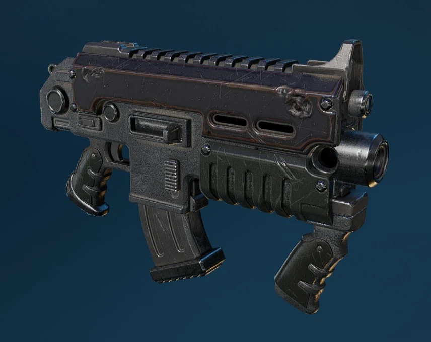 Primary: Combi-Flamer (Bolt Carbine)