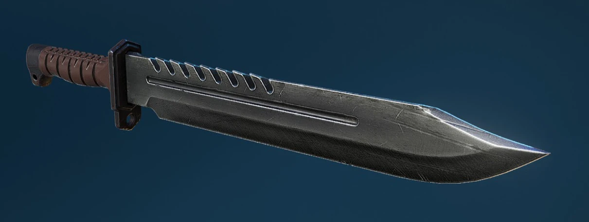 Melee: Argent Edge (Combat Knife)