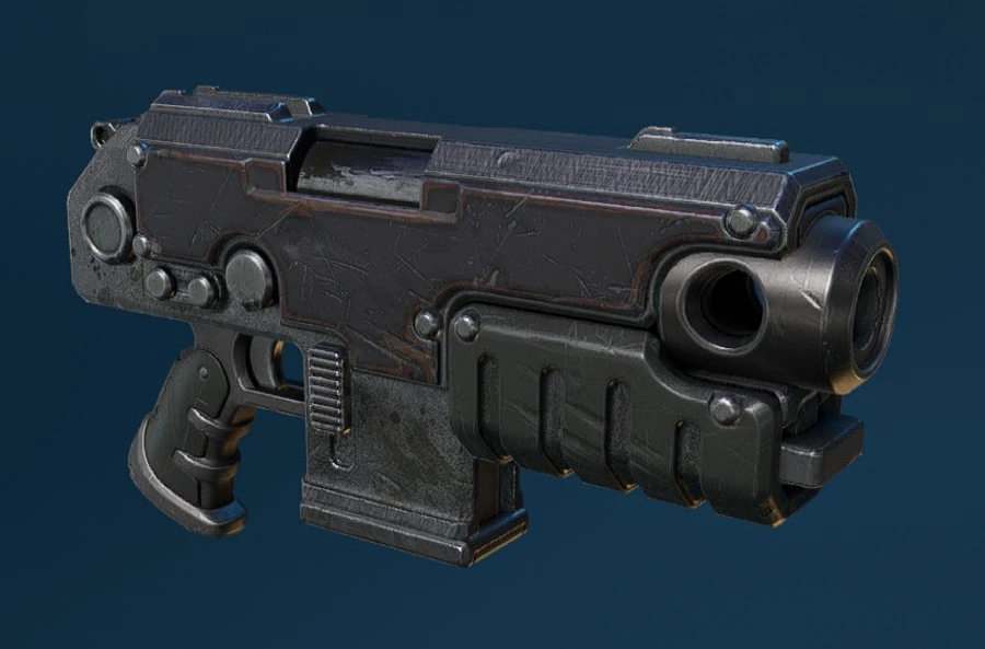 Secondary: Heavy Bolt Pistol (Master-Crafted Beta)